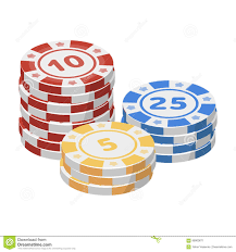 Playing Chips. The Settlement Coin In The Casino. Kasino Single ...